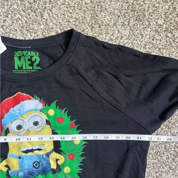 Universal Despicable Me 2 Black Minion Christmas Sweater Holiday Comfy Casual XL - Picture 4 of 5